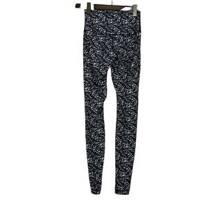 Lululemon Wunder Under High Rise Full-on Luxtreme in Splatter Black & White